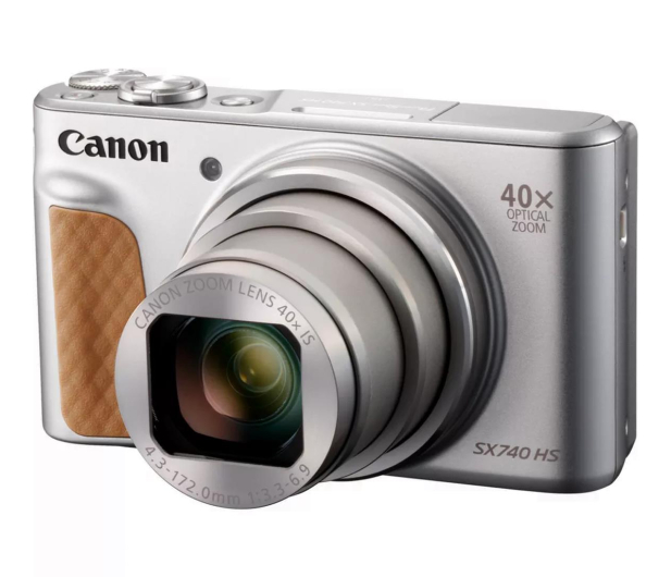 Canon PowerShot SX740 Lite srebrny - 1301123 - zdjęcie 4